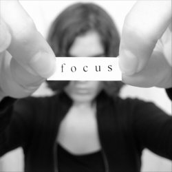 focus woman
