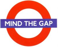 mind the gap logo