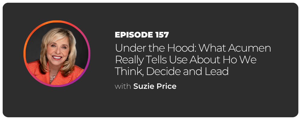 Suzie Price on Acumen