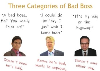 basic management skills - bad boss, good boss